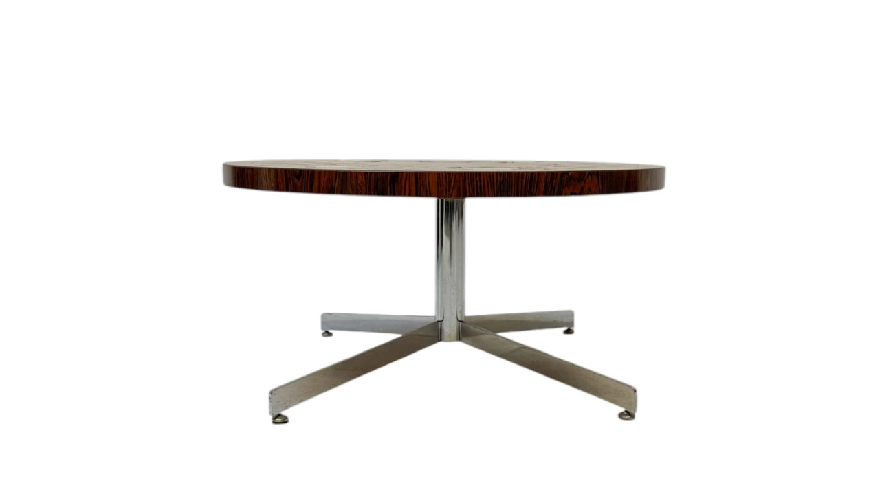 Mid-Century Modern Coffee Table with Tiles by Denisco, 1970s